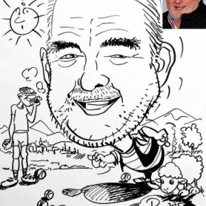 caricature petanque