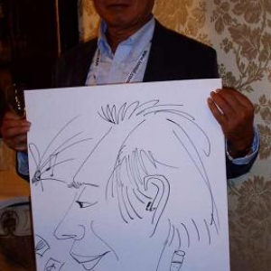 Caricature, chercheur,bruxelles, 30004