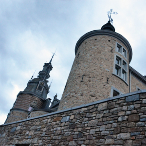 château de Mirwart près de St-Hubert.