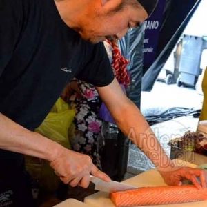 Les Epicuriales 2015 de Liege. Le plus grand restaurant a ciel ouvert