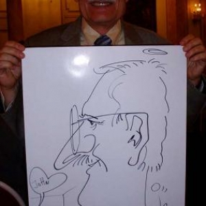 Caricature, chercheur,bruxelles, 30020