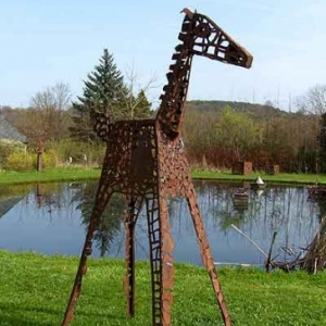 PAS a PAS, sculptures et fontaines en plein air