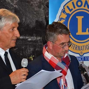 Alain Collin et Christophe Gilon, les deux parrains