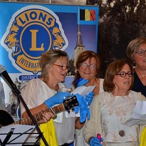 Chant sur un fait vécu en Italie par Daniel Lesage, le président sortant