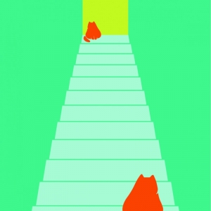 Illusions - Escalier qui monte ou descend © Cité Miroir 