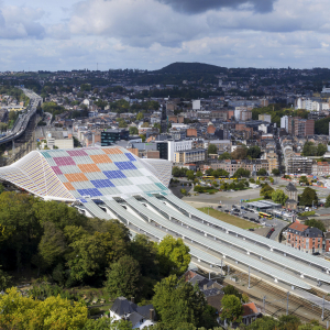 daniel buren | liège-guillemins