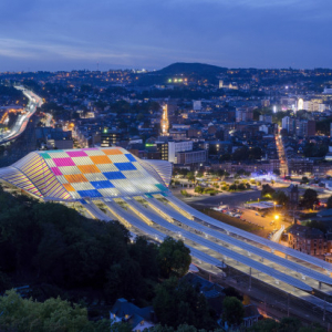 daniel buren | liège-guillemins