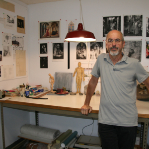 Bill Viola in studio - 2010 © Bill Viola Studio