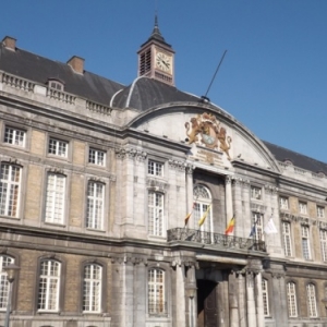 Liege : le Palais des Princes - Eveques ( facade Place St Lambert )