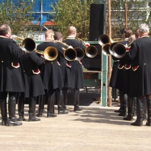 Vieux Metiers 2013 : concert de trompes de chasse