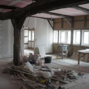 Le chantier du premier etage