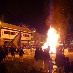 Mise a feu du bucher