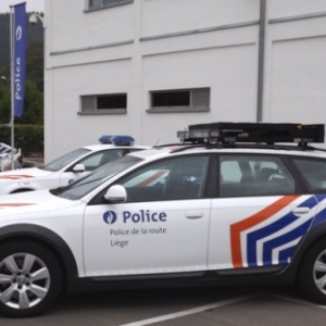 Les vehicules d'intervention de la police des autoroutes