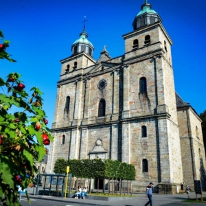 La cathédrale de Malmedy ( Photo "L'Avenir")