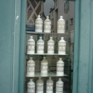 Vitrine de pharmacie