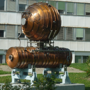 Le CERN ( frontière franco - suisse / photo : F. Detry )