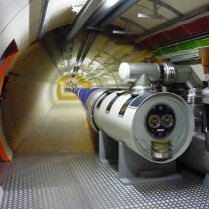 Construction du CERN près de Genève