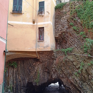 Noël à Riomaggiore ( photo : F. Detry )