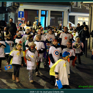 1er jeudi gras : sortie des enfants ( photo : D. Dosquet )