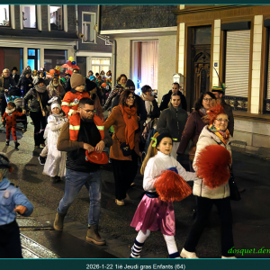 1er jeudi gras : sortie des enfants ( photo : D. Dosquet )
