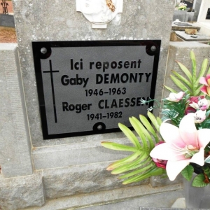 Sa tombe au cimetière de Warsage