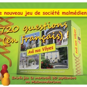 Avâ les Vôyes, le nouveau jeu de société malmédien                                   