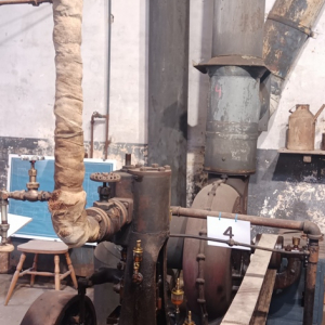 Pompe à vide / Solvent Verviers ( photo : F. Detry )