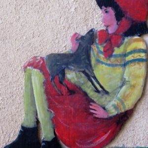 Dans les ruelles de Roubion ( Photo F. Detry )