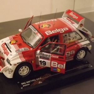 Le Rallye belge en miniature