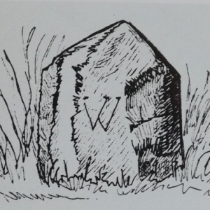 Croquis de la borne K.N.W.B.