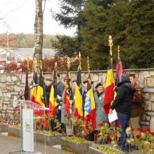 Les drapeaux de combattants