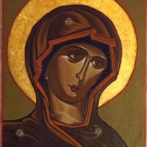 La Vierge Marie ( realise lors d' un premier stage )