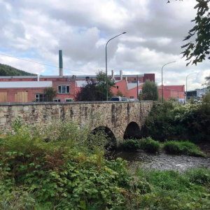 La papeterie au "Pont de Warche" aujourd'hui La papeterie au "Pont de Warche" aujourd'hui