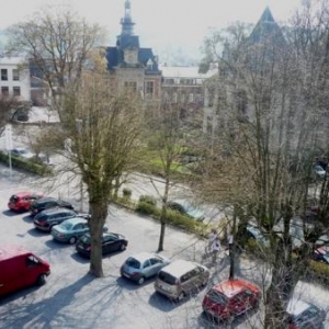 Depuis les lucarnes des combles du Monastere