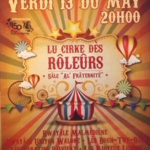 Vendredi 13 mai  150eme anniversaire Soiree des Roleurs  20 h