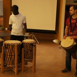 Partie musicale pour cloturer la ceremonie d'ouverture