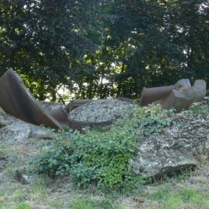 Les degats provoques par le bombardement du 15 aout 1914