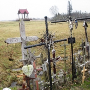 La Colline des Croix a Siauliai ( Lituanie )