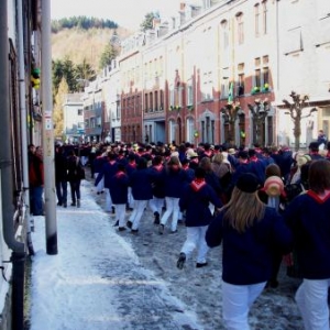 Le groupe  tres imposant des Ardennais et Ardennaises 