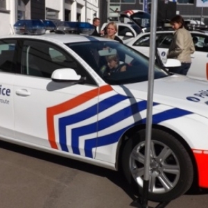Les vehicules d'intervention de la police des autoroutes