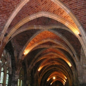 Liege : le cloitre de la Cathedrale St Lambert 