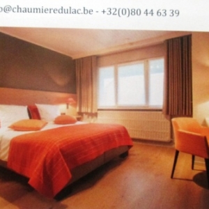 WAIMES : Hotel  La Chaumiere du Lac   a Robertville 