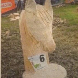 Realisation du concours " Sculpture " ( Photo " L'Avenir" )