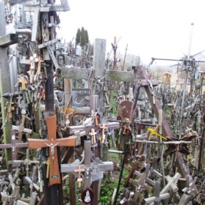 La Colline des Croix a Siauliai ( Lituanie )