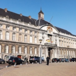 Liege : le Palais des Princes - Eveques ( facade Place St Lambert )