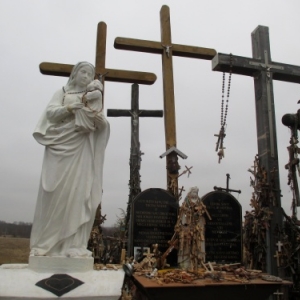 La Colline des Croix a Siauliai ( Lituanie )