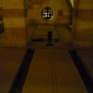 La crypte des empereurs sous la Cathedrale
