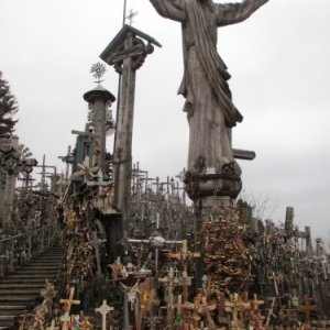 La Colline des Croix a Siauliai ( Lituanie )