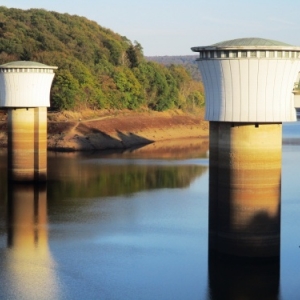 Les tours de prise d'eau