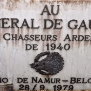 Vu au cimetière de Colombey les Deux Eglises